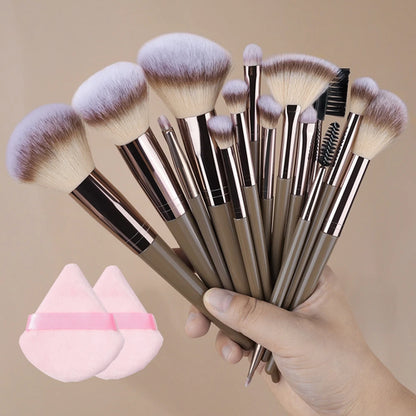 20Pcs Makeup Brushes Set Professional Super soft detail Blush