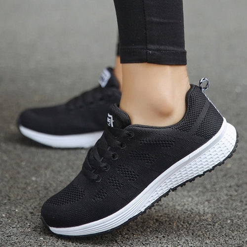 Women's Sneakers New Fashion Breathable Trainers Comfortable