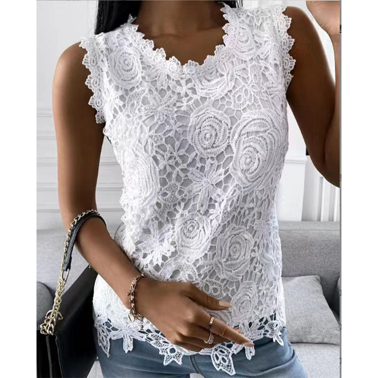 New Top Vest Lace Shirt