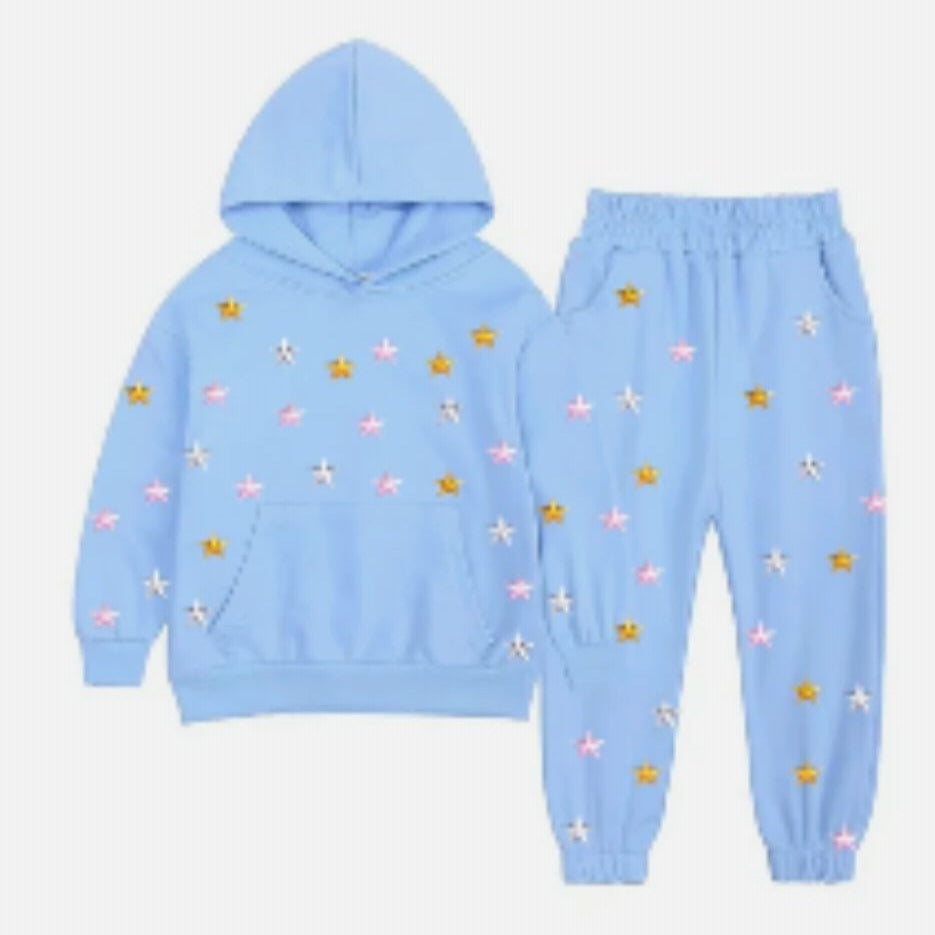 Girls hoodie 2pcs