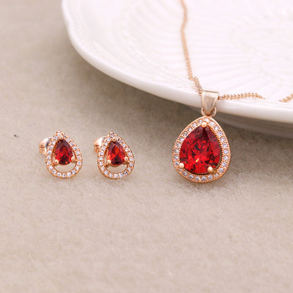 Zircon Jewelry Set